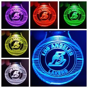 Los Angeles Lakers 3D Basketball Keychain